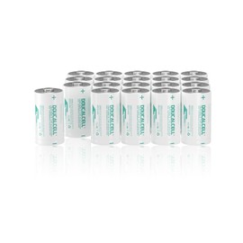 Doucalcell D Batteries 20 Pack, 1.5V Long-Lasting High Power Alkaline D Cell Batteries for Flashlights, Toys, Clocks, Radios, Smoke Detectors - Leak Proof & 10-Year Shelf Life