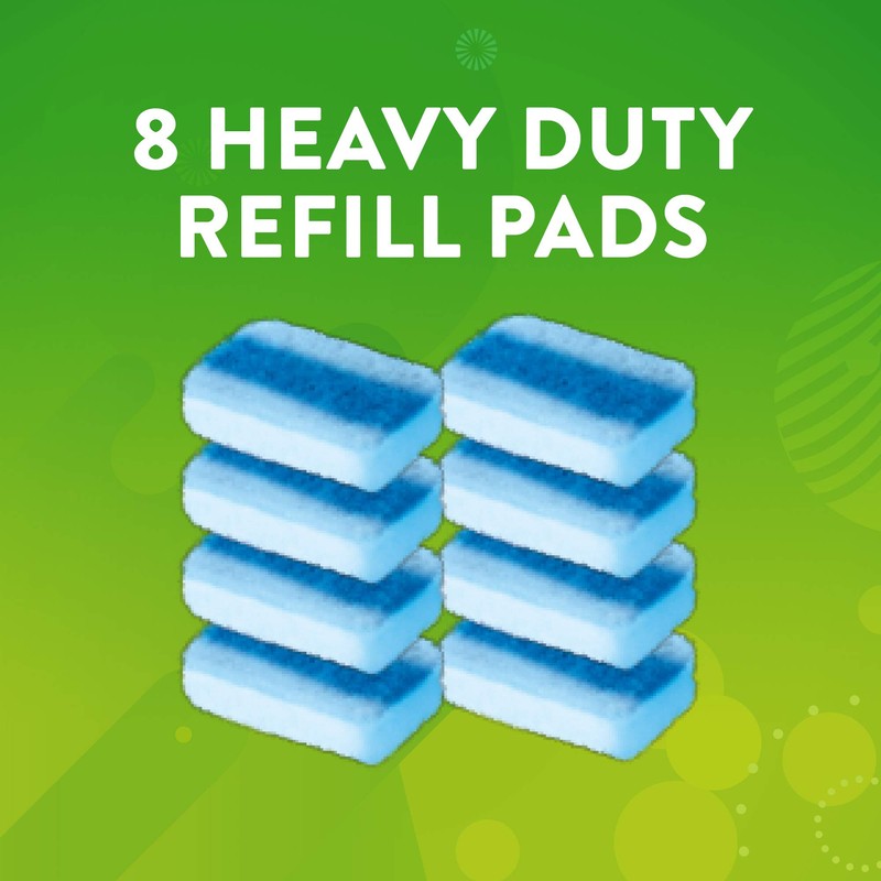 Scrubbing Bubbles Toilet Bowl Wand Cleaner Refills, Fresh Brush Heavy
