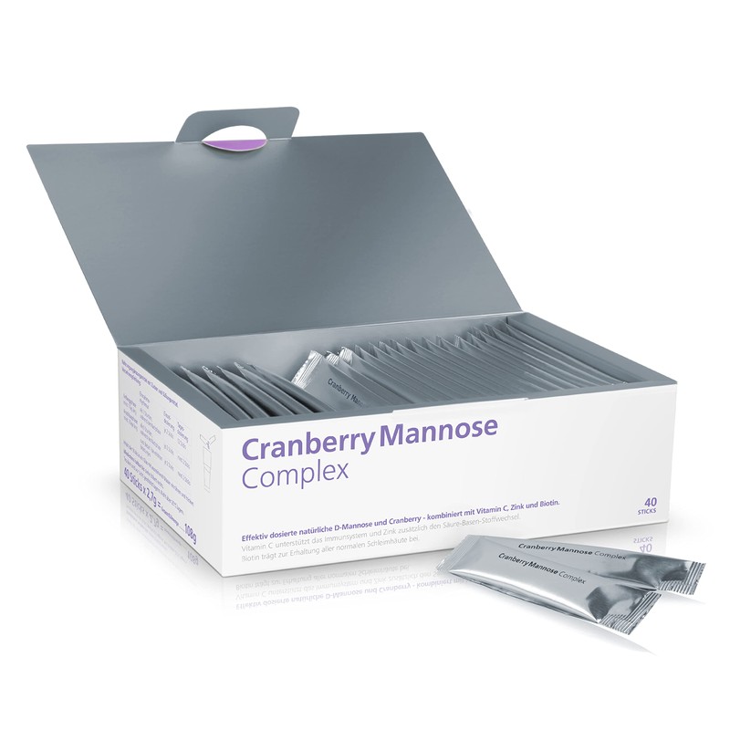 Cranberry Mannose Complex - D-Mannose Pulver hochdosiert + Cranberry +