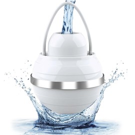 Bath Bathtub Shower Water Filter for Tub Faucet - 10 Stages Bath Filter,2,500 Gallons,Water Filter for Softer Skin & Hair,Removes Hundreds of Contaminants & Travel Essentials(White)