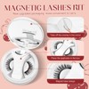 Higu clace Magnetic Eyelash kit, Reusable Magnetic Lashes Set with