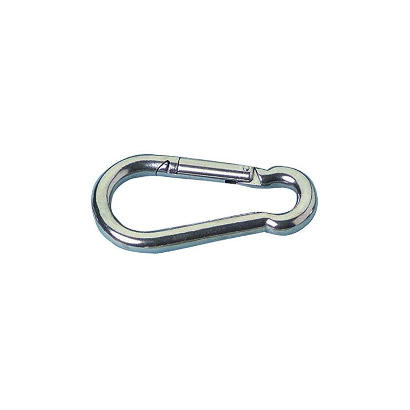 MarineNow Stainless Steel 316 Snap Hook Spring Loaded Link Carabiner