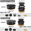 Naturehike Charcoal BBQ Grill with Heat Proof Mat, 11.8 INCH
