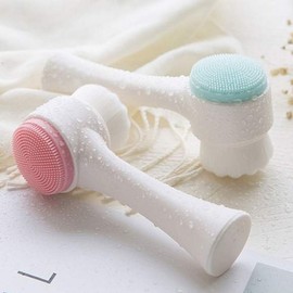 Altipia Double-sided ultra-fine facial cleansing brush, pore care dual brush facial cleansing brush / 양면 초미세 세안솔 모공관리 듀얼 솔 세안브러쉬