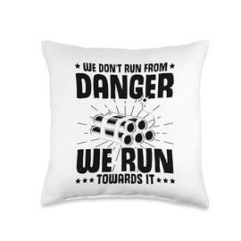 US EOD Tech Explosive Ordnance Disposal Technician Throw Pillow