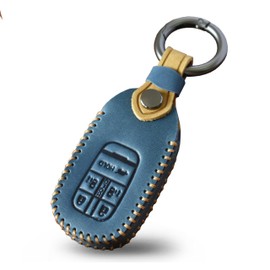 SANRILY Honda Key Case, Key Holder, Key Cover, Key Protection, Suitable for Honda Odyssey Elysion New Step Wagon RP6.7.8, Etc., Fall Resistant, Scratch-Resistant, Genuine Leather, Stylish