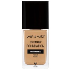 Wet n Wild - Base de maquillaje Photo Focus, crema beige, 29