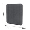 Solar Panel for Ring Camera 12W Fast Charging IP65 Waterproof