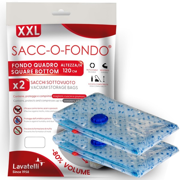 Sacc-O-Fondo Vacuum Pack Storage Bag-Set of 2