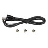 Artec 91689 3-in-1 Magnetic Charging Cable, Cable, Cord, Terminal Replacement,