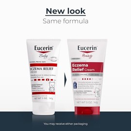 Crema de alivio corporal Eucerin bebé eccema, 5 onzas