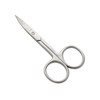 ComDent Cuticle Nail Scissors for Manicure Pedicure for Personal and Professonal Grooming (Curved)