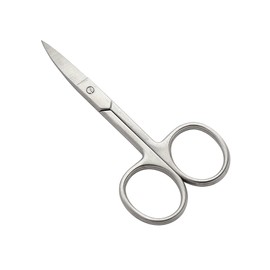 ComDent Cuticle Nail Scissors for Manicure Pedicure for Personal and Professonal Grooming (Curved)