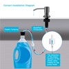 Soap Dispenser for Kitchen Sink, Kichen Sink Soap Dispenser, 47"