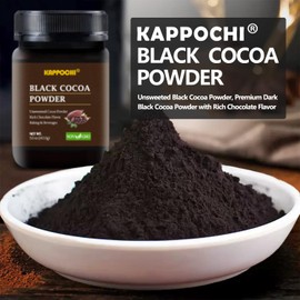 Black Cacao Powder 5 oz + Matcha Green Tea Powder 4 oz Combo Pack, Unsweetened Premium Cocoa & Culinary Grade Matcha Powder Bundle, Gluten Free, Non-GMO, Vegan (2 Pack)