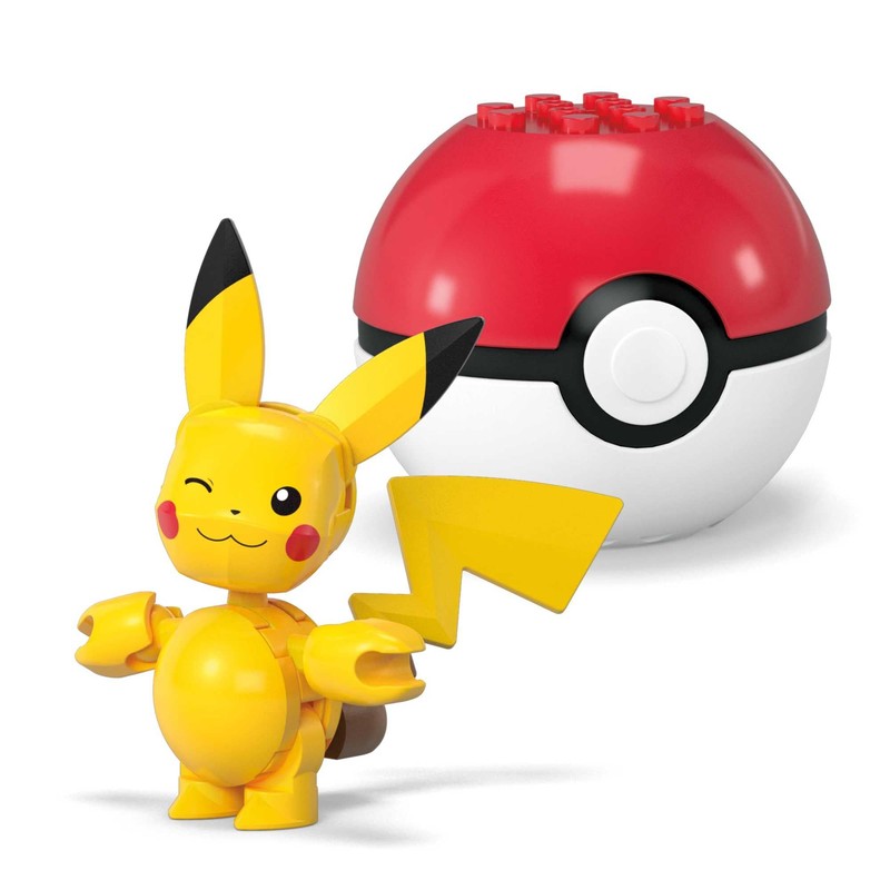 MEGA Pokémon - 2 Poké Balls con Pikachu e Ditto,