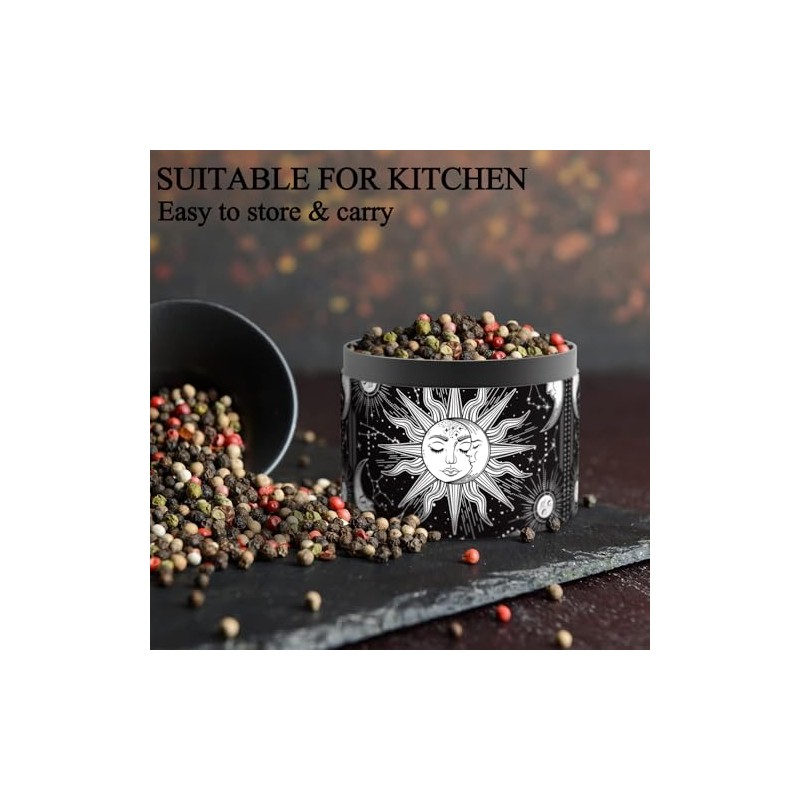 Molinillo de especias para cocina, blanco y negro