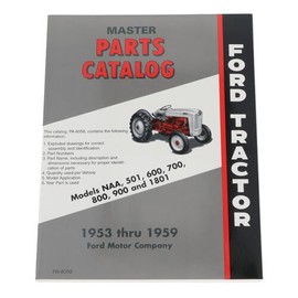All States Master Parts Catalog fits Ford NAA 501 600 700 800 900 1801