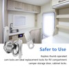 Sissinda Thumb Operated Offset Cam Lock, 5/8" Cylinder Fits on