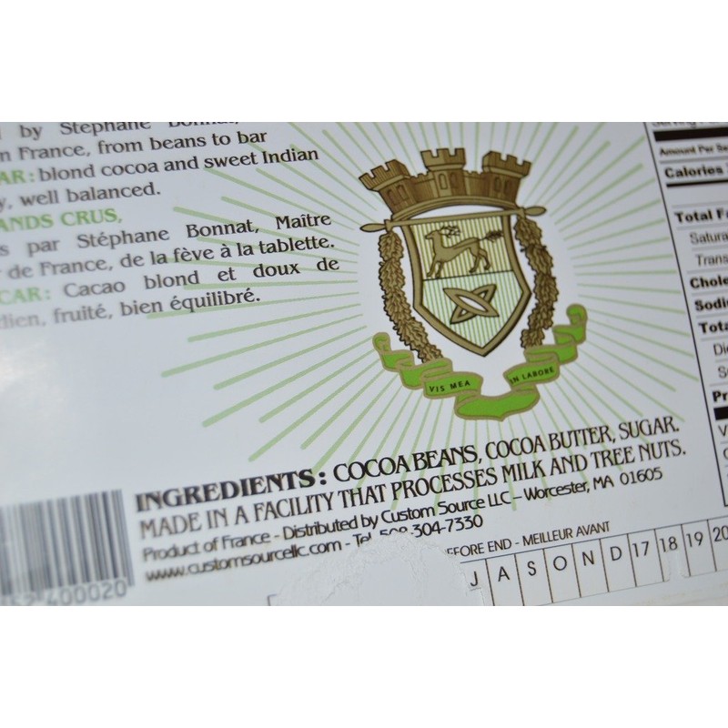 Chocolat Bonnat Porcelana Bar