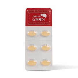 Chong Kun Dang Liver Health Super Care 30 Tablets Milk Thistle Silymarin / 종근당 간건강 슈퍼케어 30정 밀크씨슬 실리마린