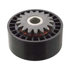 febi bilstein 09789 Pulley for V-Ribbed Belt, Pack of 1