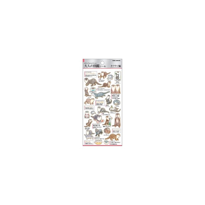 Kamio Japan Seal, Adult Encyclopedia Seal, Otter 226324