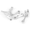 Front Rider Foot Pegs Bracket For Kawasaki Zx6R 2005 2006