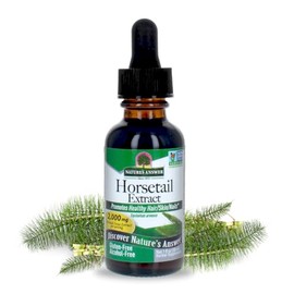 Nature's Answer | Horsetail Extract, 2 000 Mg, 1 Oz | Extracto de Cola de Caballo, 30 Ml