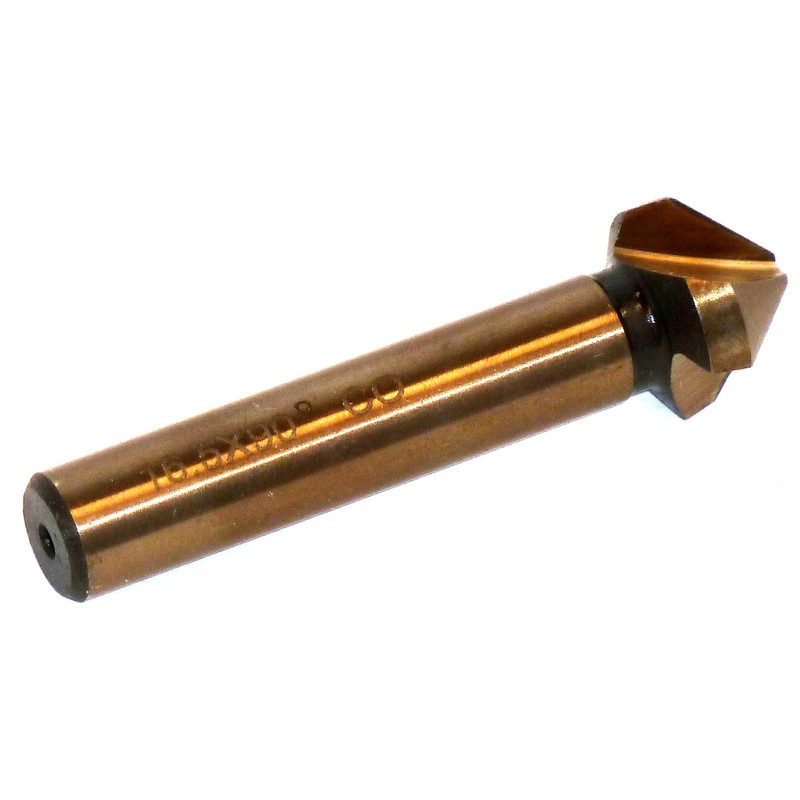 Countersink Set 6.3-20.5 mm 6-Piece HSS-E Co5 for Stainless Steel