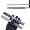AIMALL 4-in-1 Steel Flat Rasp File 8-Inch Wood Rasp File