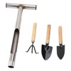 Soil Sample Probe Stainless Steel T Handle Soil Test Kits