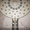 KOHLER 22165-CP Forte Multifunction Handshower, Handheld Showerhead with 3 Spray