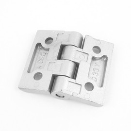 uxcell a15112300ux1352 Uxcell a15112300ux1352 Gate Aluminum Alloy Weld able Door Butt Hinge Silver Tone 3pcs, Aluminum (Pack of 3)