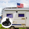 2 Pack Car Flag Pole with Suction Cup Mount, 18-62.4''