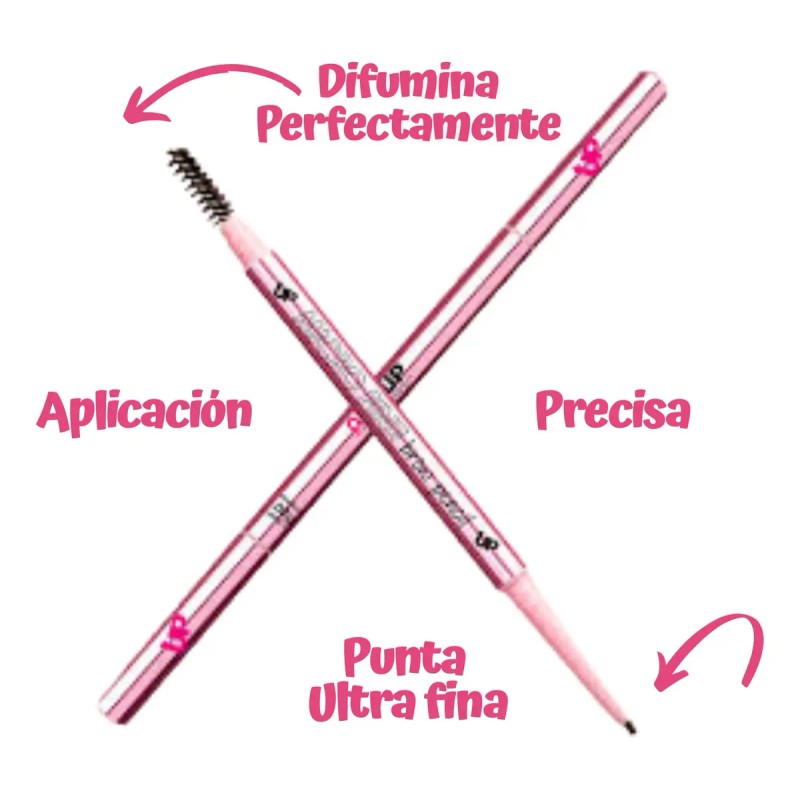 Lápiz De Cejas Pink Up Micro Fine Brow Pencil