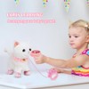 Fivtsme Cat Toy Children, Interactive Plush Toy Cat, Toy Cat