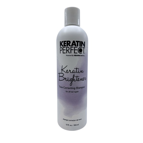 Keratin Perfect Keratin Brightener Tone Correcting Shampoo 12 OZ