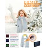 Lionrose Heated Scarf for Women Rechargeable,Men Electric Heating Scarf for