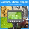 Digital Microscope, 4.3" LCD USB Coin Microscope, 1000X 1080P Error