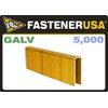 1-1/2" Leg x 7/16" Crown 16GA GALV N17 Staples 5,000ct