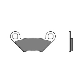 BREMBO Bremsbeläge Satz Bremsklötze Bremssteine Set 07PO11SD