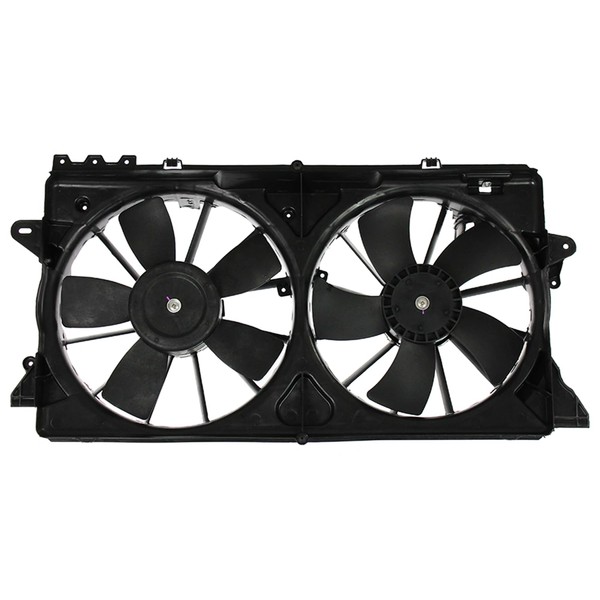 Agility Auto Parts 6010328 Dual Radiator and Condenser Fan Assembly