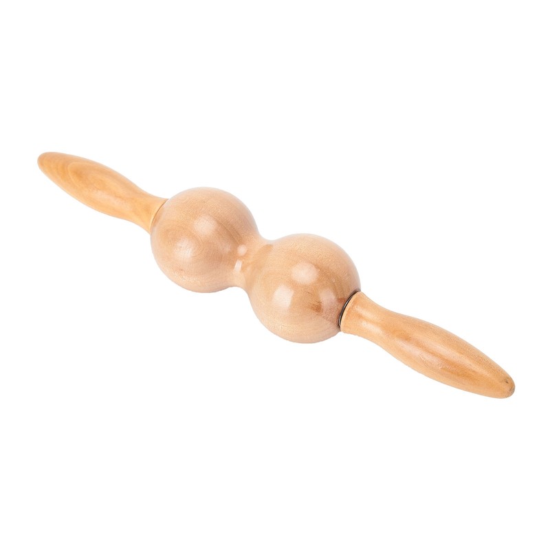 Roller Massager Wooden Trigger Point Whole Body Massage Stick Handheld