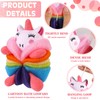 PHOGARY 3 Pack Bath Loofahs, Shower Sponge Balls Animal Mesh