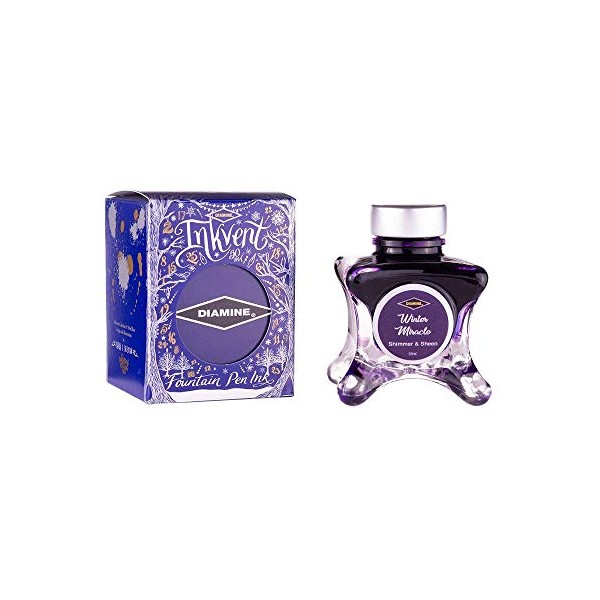 Diamine - Shimmer & Sheen Fountain Pen Ink, Winter Miracle,