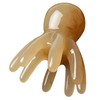 Homoyoyo Homoyoyo Octopus Head Massager Comb: Resin Gua Sha Hair,