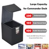 Zettokete MTG Deck Box with 2 Dividers, Large Capacity Commander