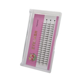 ADIYA Fishtail Eyelash Extensions 8-14mm Single Cluster Fans Eyelashes Fashion Fish Tail Fairy Eyelashes C Curl Super Natural Grafting Eyelash Dovetail Fly Eyelash / A/M Shape Eyelashes / Premade Spikes/10D Lashes (11mm, Spikes Lashes)