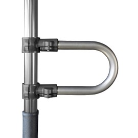 Signature Life Single Grab Bar Accessory, Compatible with The Signature-Life-Sure-Stand-Pole, Graphite